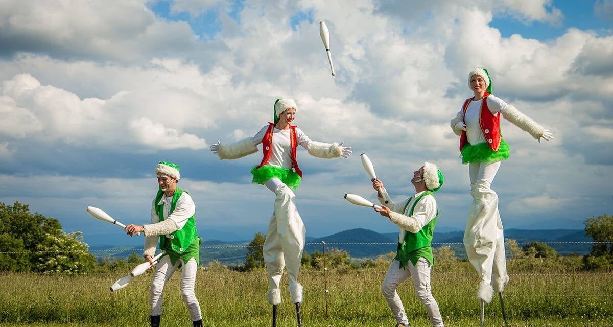 La Cie Cirkomcha en fêtes dans les rues de Niort