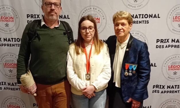Une apprentie de La Crèche honorée à Paris