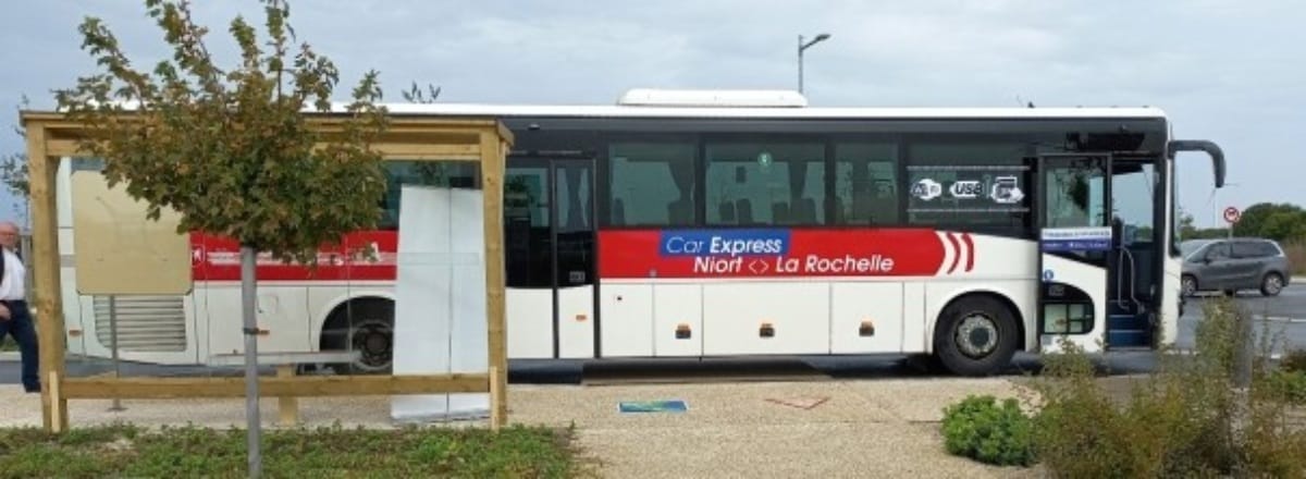 Du nouveau sur la ligne de car express La Rochelle – Niort