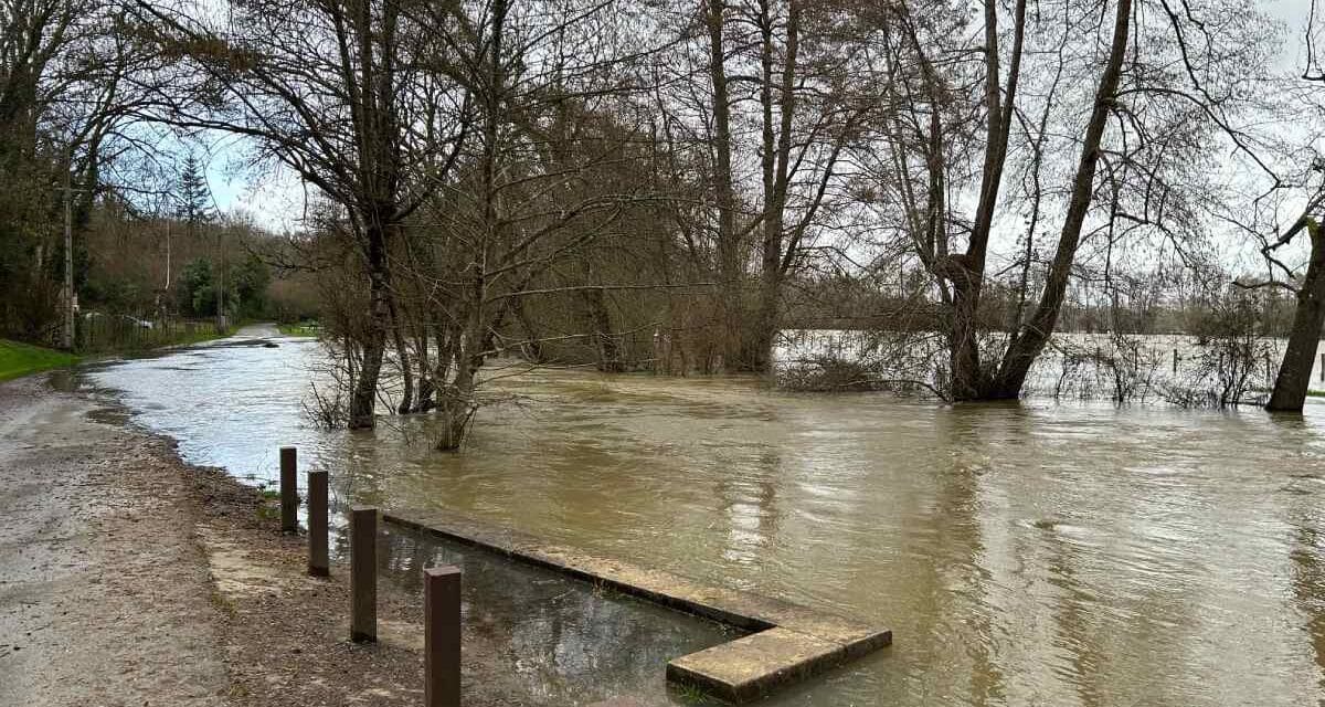 La Sèvre niortaise est sortie de son lit : le pic de la crue espéré ce week-end
