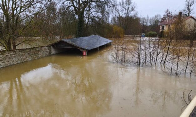 [PHOTOS] L&rsquo;eau monte dans les Deux-Sèvres : le pic de crue atteint cette nuit