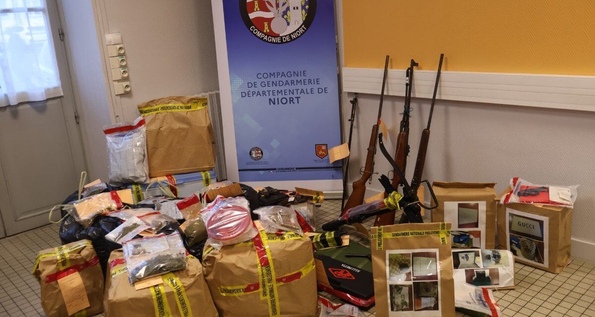 Des armes et des produits de luxe contrefaits saisis au nord de Niort