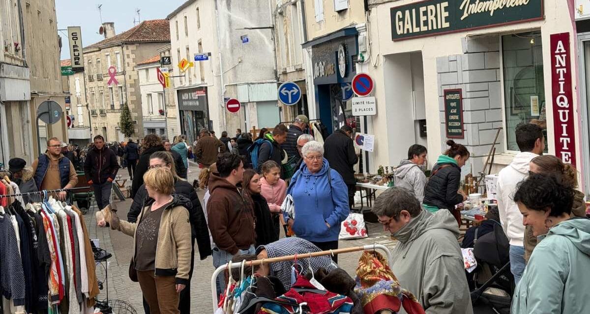 Une brocante musicale et gourmande dans cette ville proche de Niort