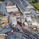 Chef-Boutonne : un feu se déclare dans un silo de sciure de bois