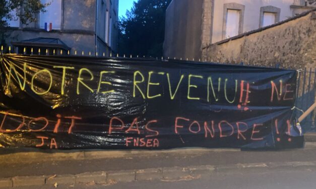 « Nous ne réclamons pas la charité » : le coup de colère des agriculteurs de la FNSEA 79