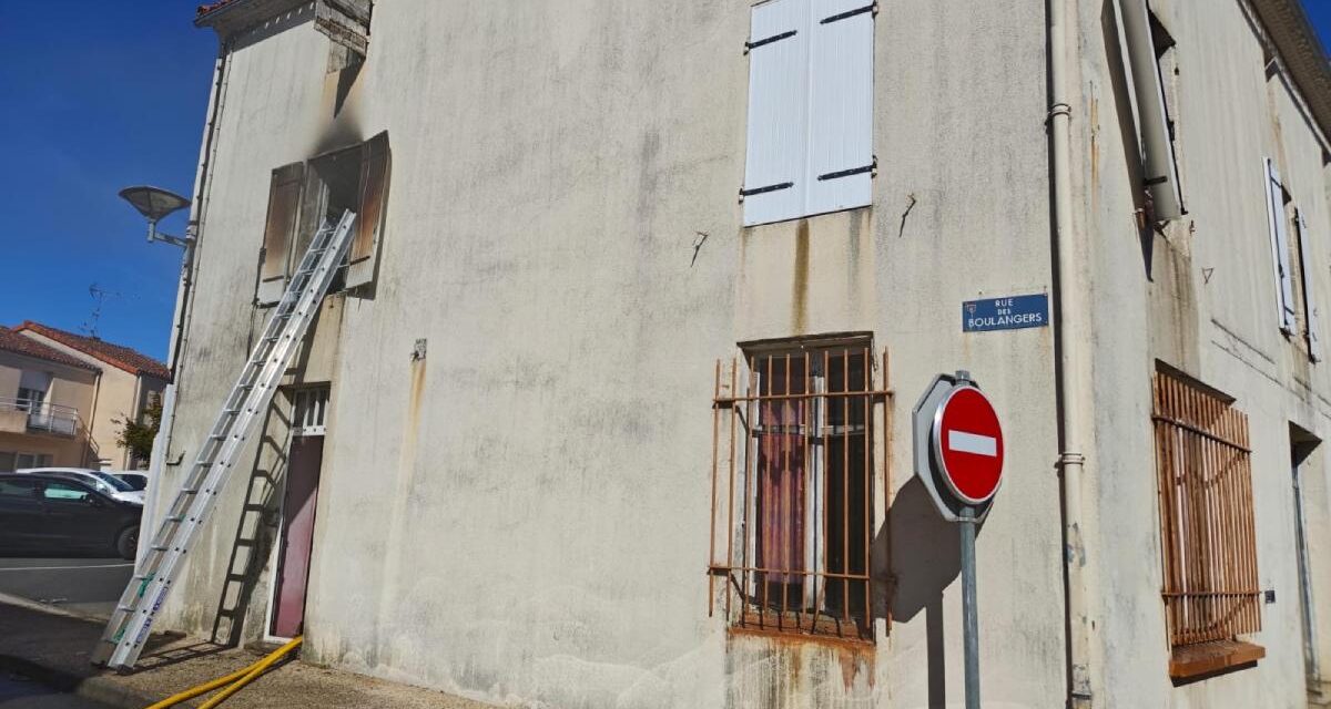 Intoxiquée lors d&rsquo;un incendie, une octogénaire hospitalisée dans les Deux-Sèvres